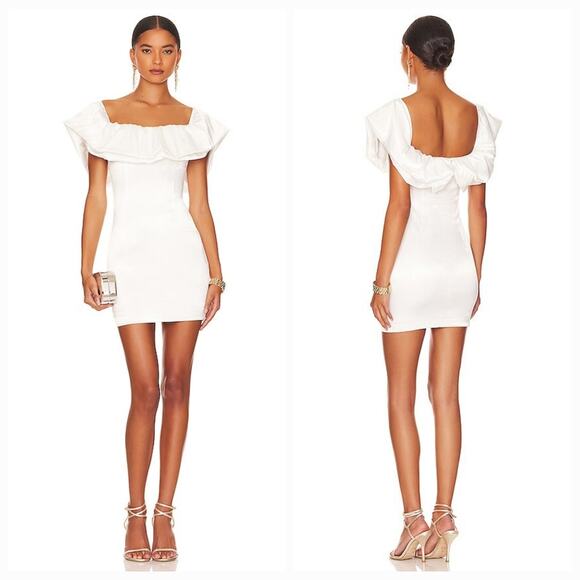 MORE TO COME Caira Ruffle Dress in  Large - Picture 1 of 10